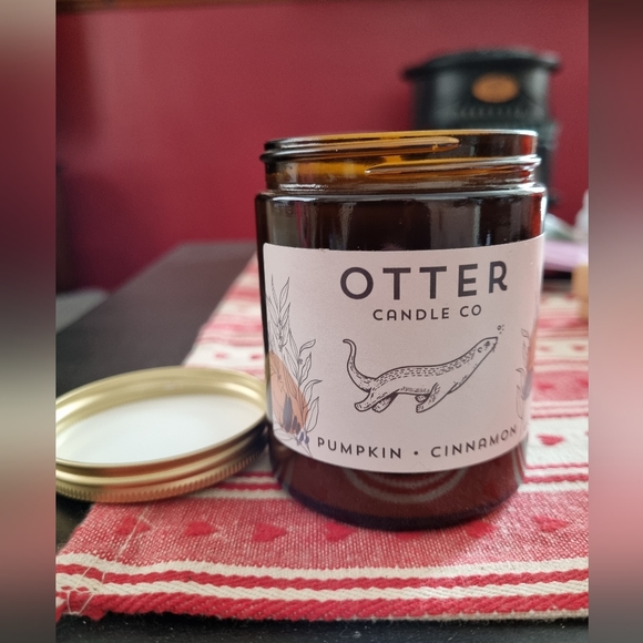 Otter Candle co Other - Otter Candle co Pumpkin and cinnamon jar candle